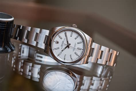 review rolex 114300|rolex oyster perpetual size chart.